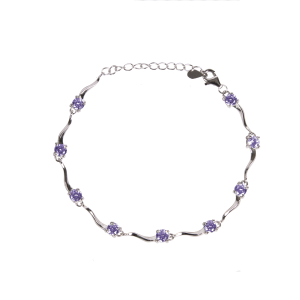 دستبند نقره زنانه رمانتیک